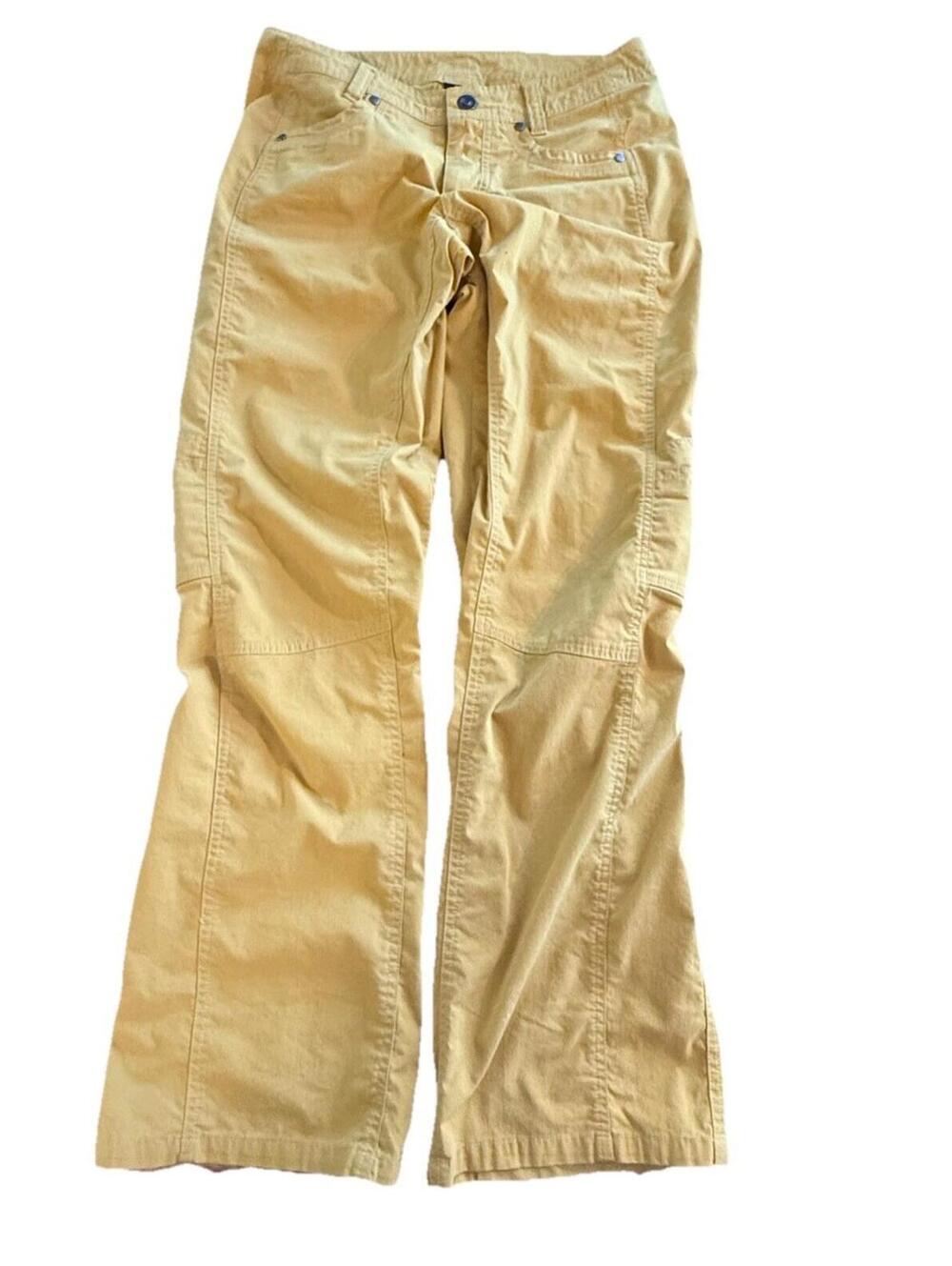 Kuhl Vibrant Yellow Active Pants Women’s Size 6 Read